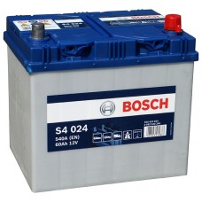 Аккумулятор BOSCH (S4 024) азия 60 обр.